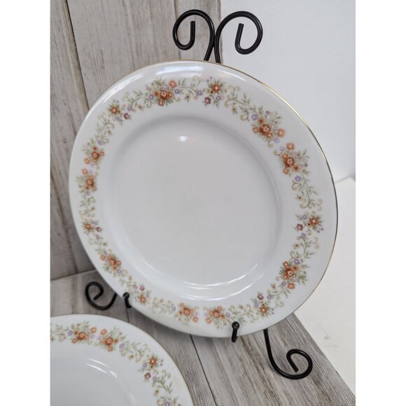 International Brighton Collection Claridge 8302 Porcelain Set of 4 Salad Plates - Picture 4 of 4